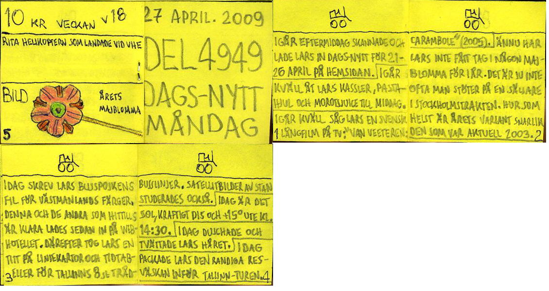 Dags-Nytt 27 april 2009