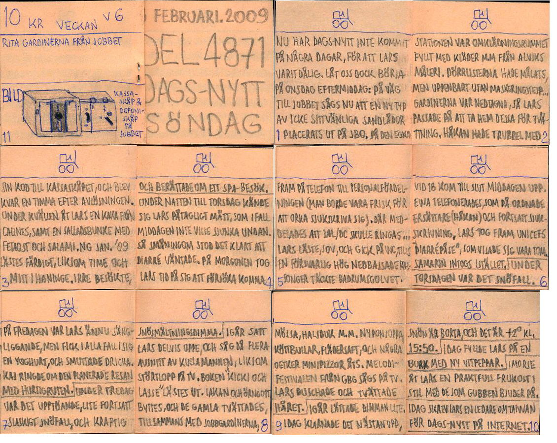 dags-nytt 8 februari 2009