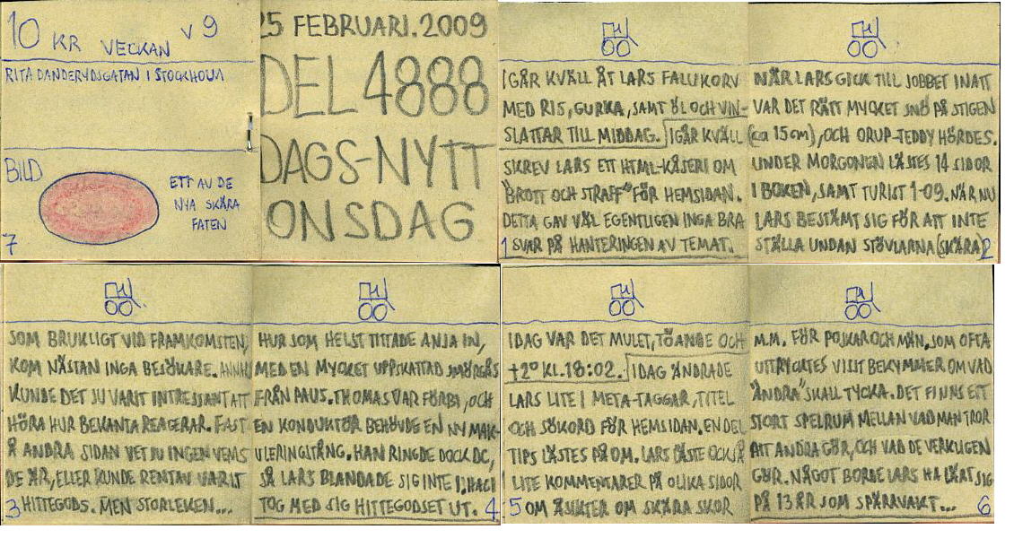 dags-nytt 25 februari 2009