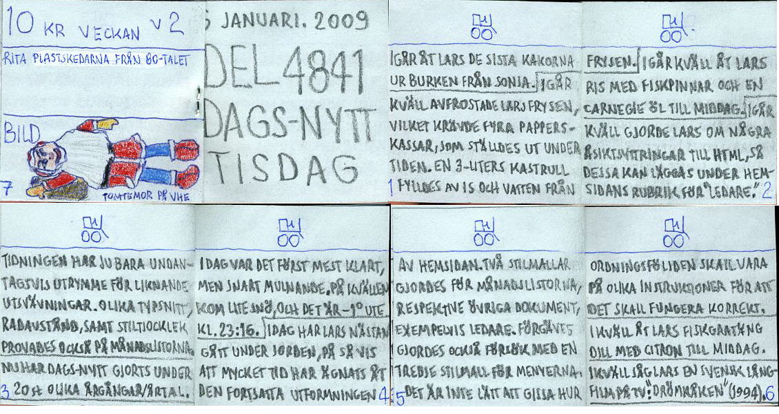 dags-nytt 6 januari 2009