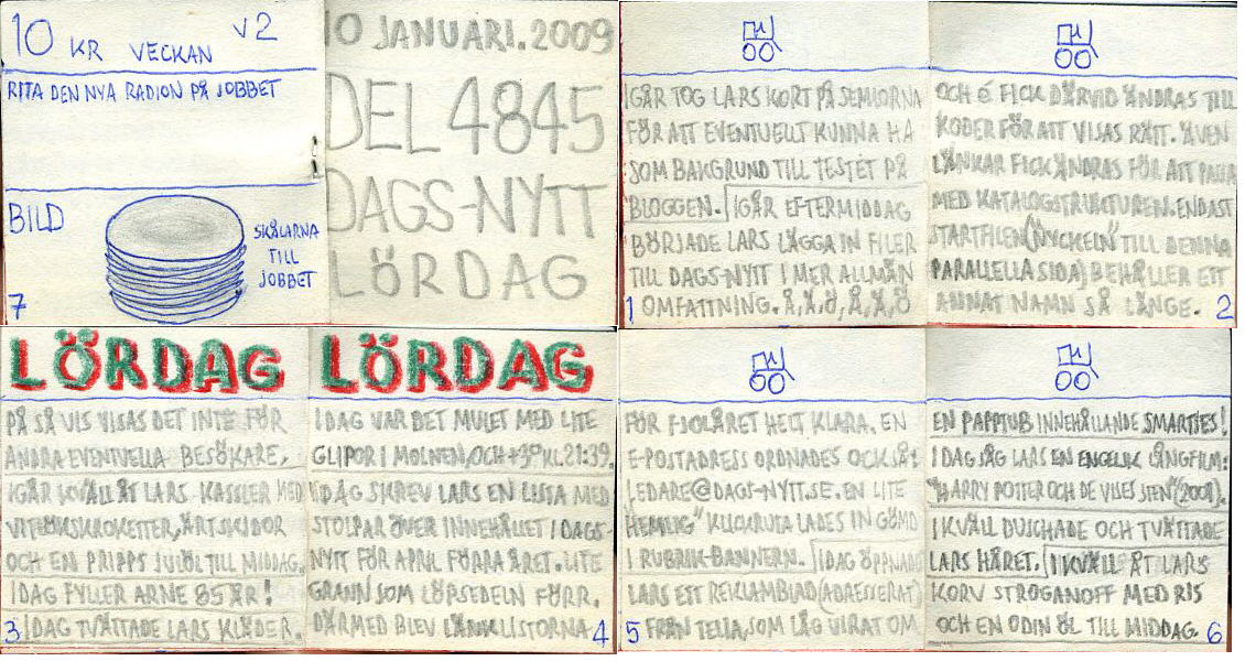 dags-nytt 10 januari 2009