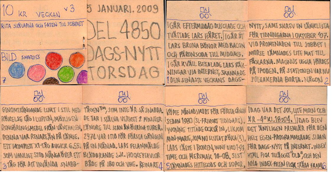 dags-nytt 15 januari 2009