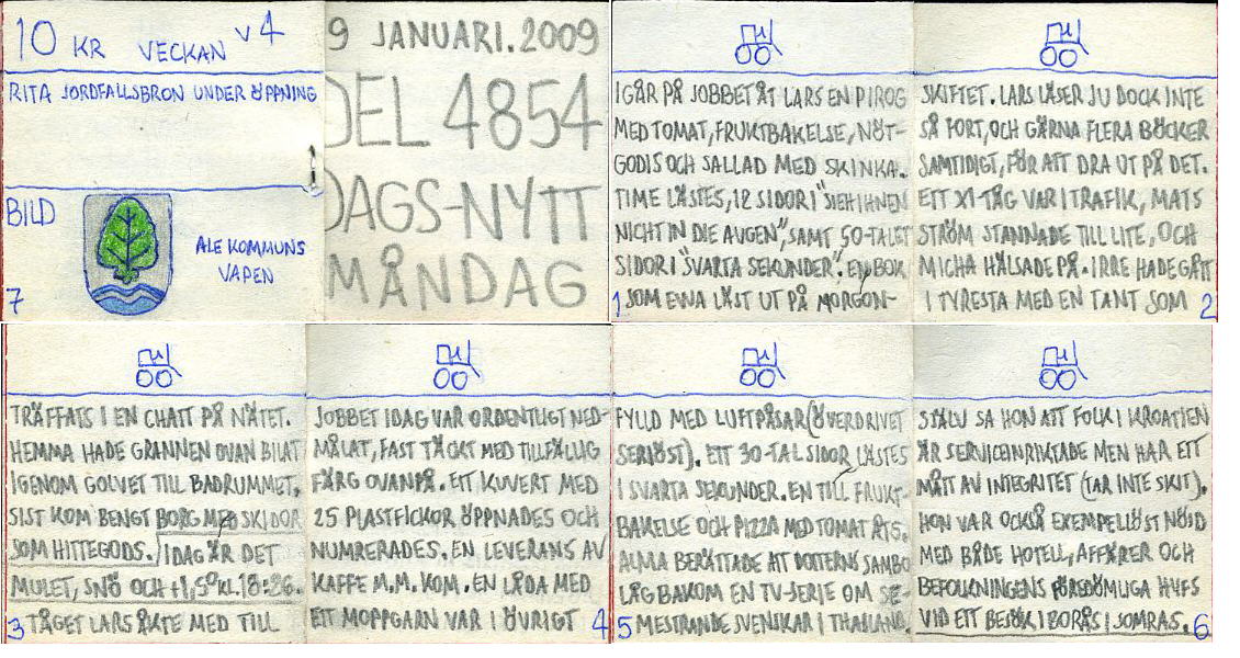 dags-nytt 19 januari 2009