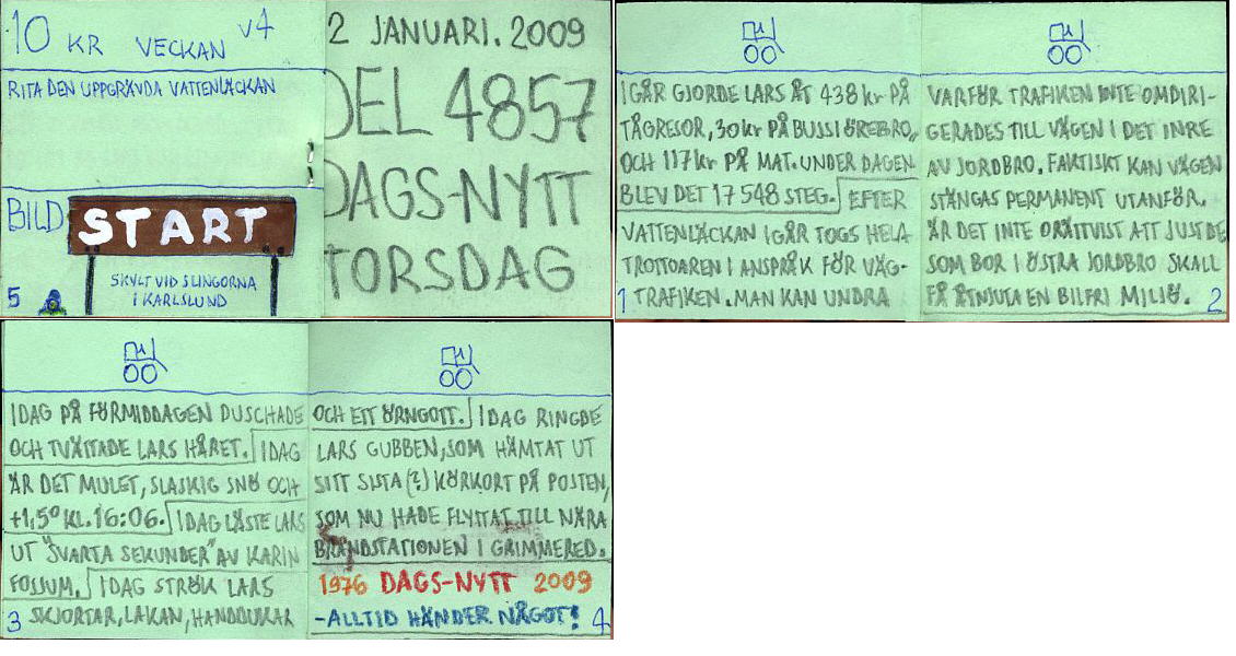 dags-nytt 22 januari 2009