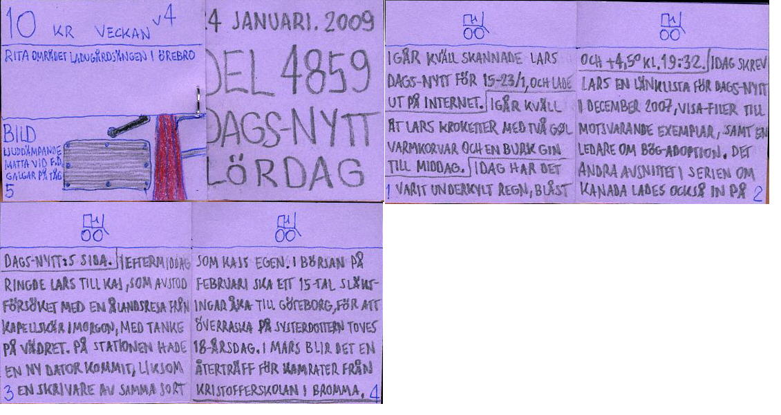 dags-nytt 24 januari 2009