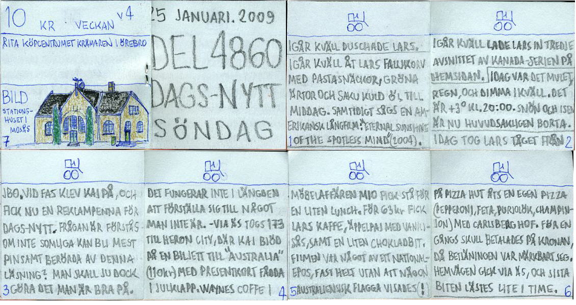 dags-nytt 25 januari 2009