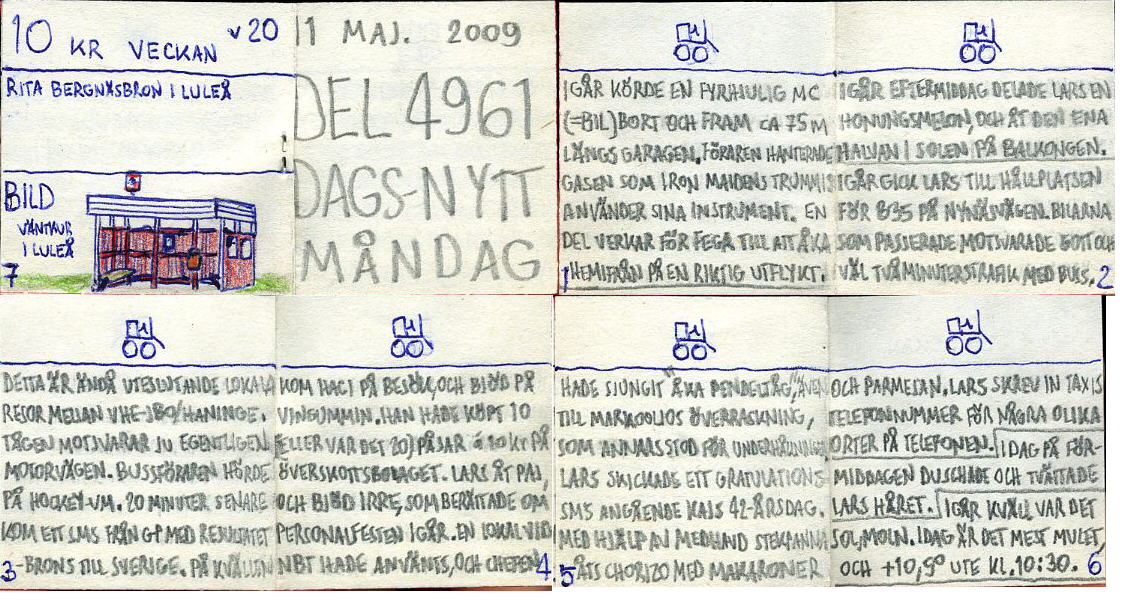 Dags-Nytt 11 maj 2009
