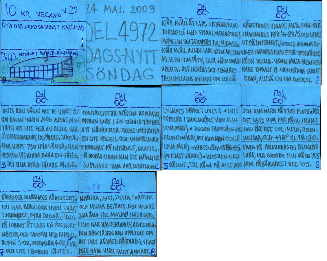 Dags-Nytt 24 maj 2009