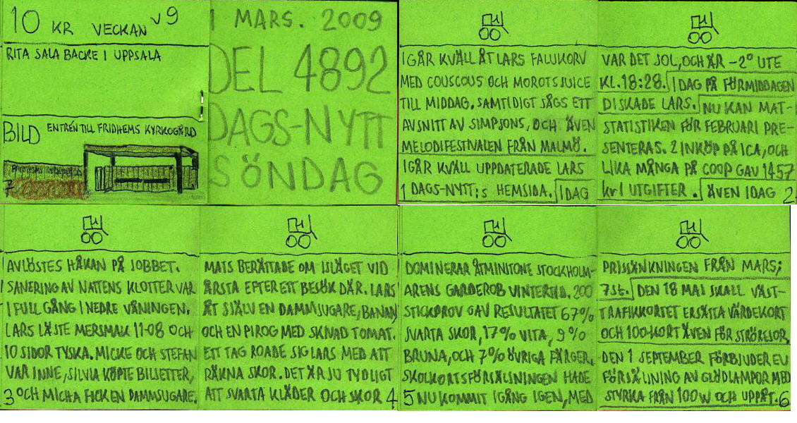 dags-nytt 1 mars 2009