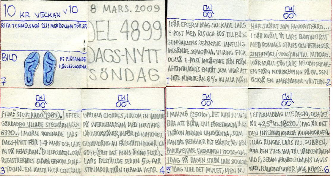 dags-nytt 8 mars 2009