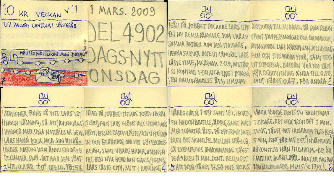 dags-nytt 11 mars 2009