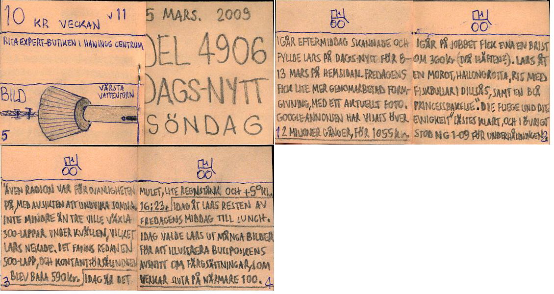 dags-nytt 15 mars 2009