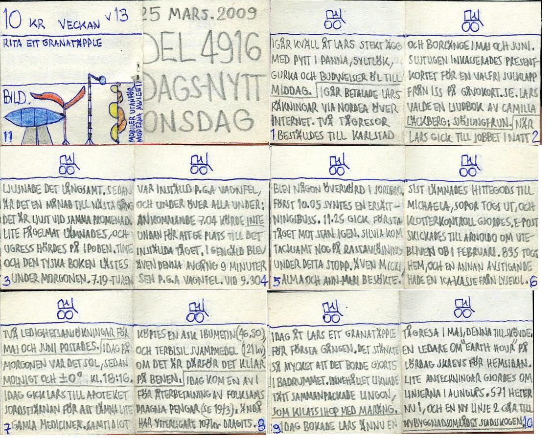 dags-nytt 25 mars 2009