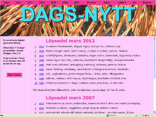DAGS-NYTT hemsida.